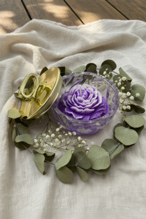 Luxe Peony Bowl Candle